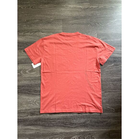 🐿️ NWT Urban Outfitters RSQ Burnt Orange Pocket Tee Size Medium - Picture 2 of 4